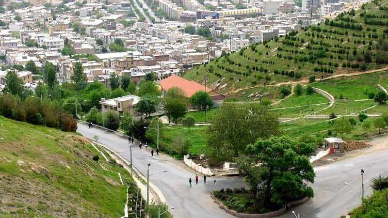 Abidar Recreational Park of Sanandaj